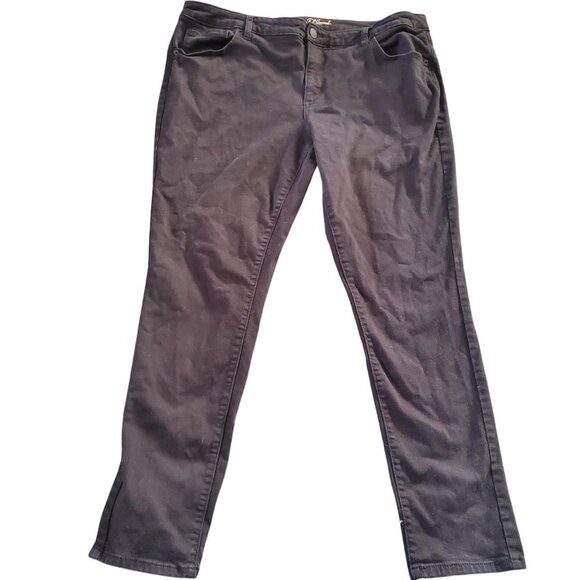 Goth Emo Grunge Black Skinny Jeans Universal Thread Plus Size Curvy Midrise Punk - Picture 1 of 8